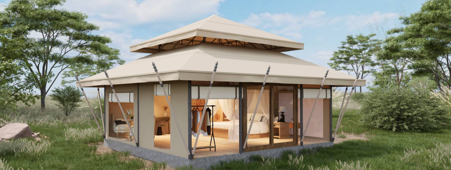 海南区户外野奢帐篷